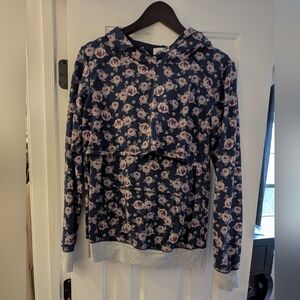 Latched Mama Floral Nursing Hoodie